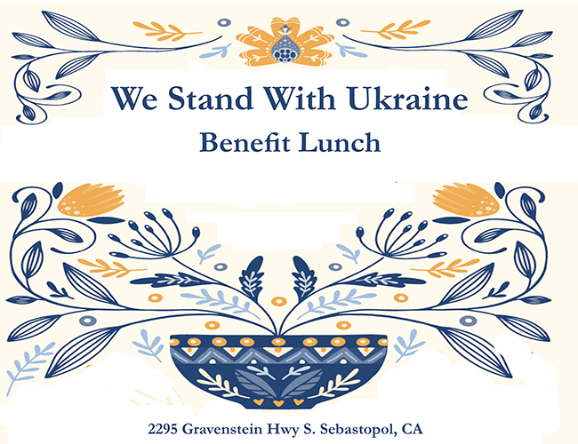 We Stand with Ukraine Benefit Lunch